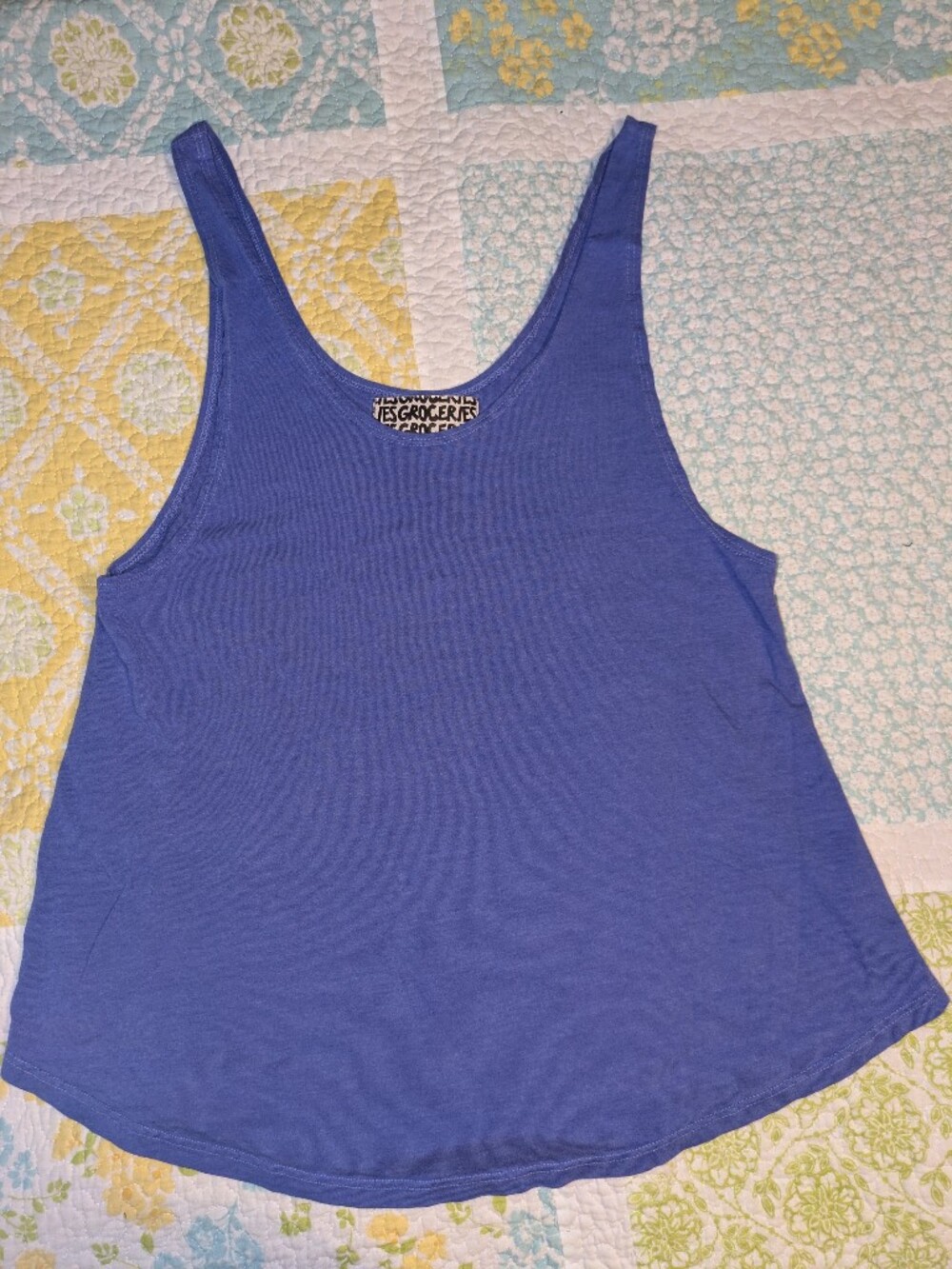 Everyday Scoop Neck Tank Top - Purple